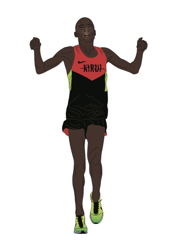 Abel Kirui – ilustrace